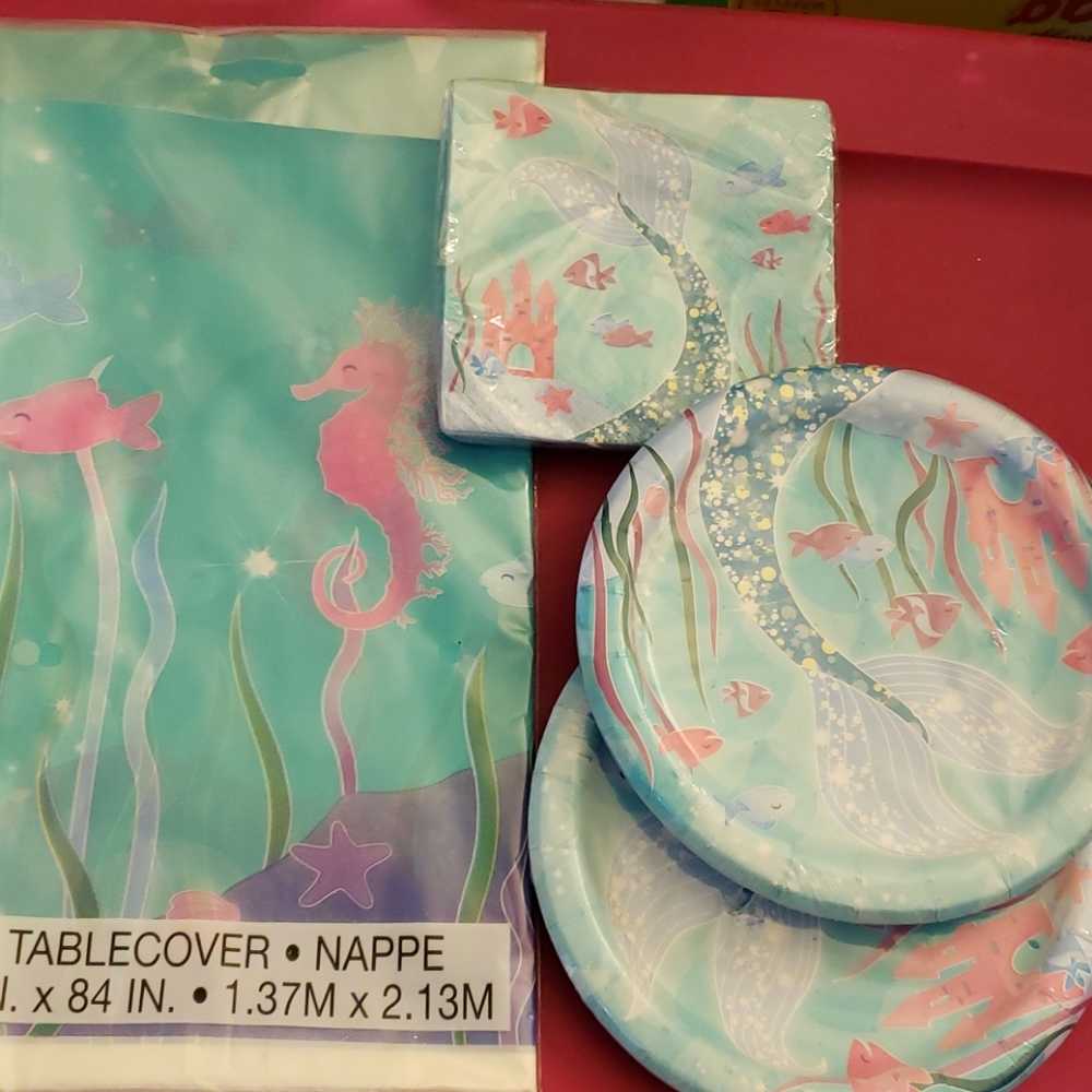 Mermeid birthday set